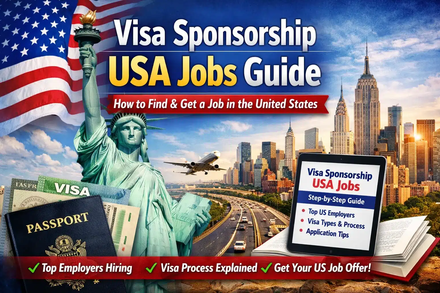 Visa Sponsorship USA Jobs – How Foreigners Can Get Sponsored Faster ...