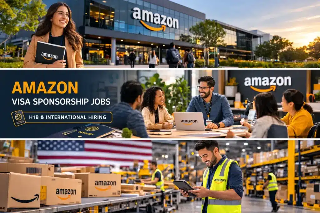 Amazon Visa Sponsorship Jobs in the USA (2026 Guide) 2 working at Amazon in the United States with visa sponsorship